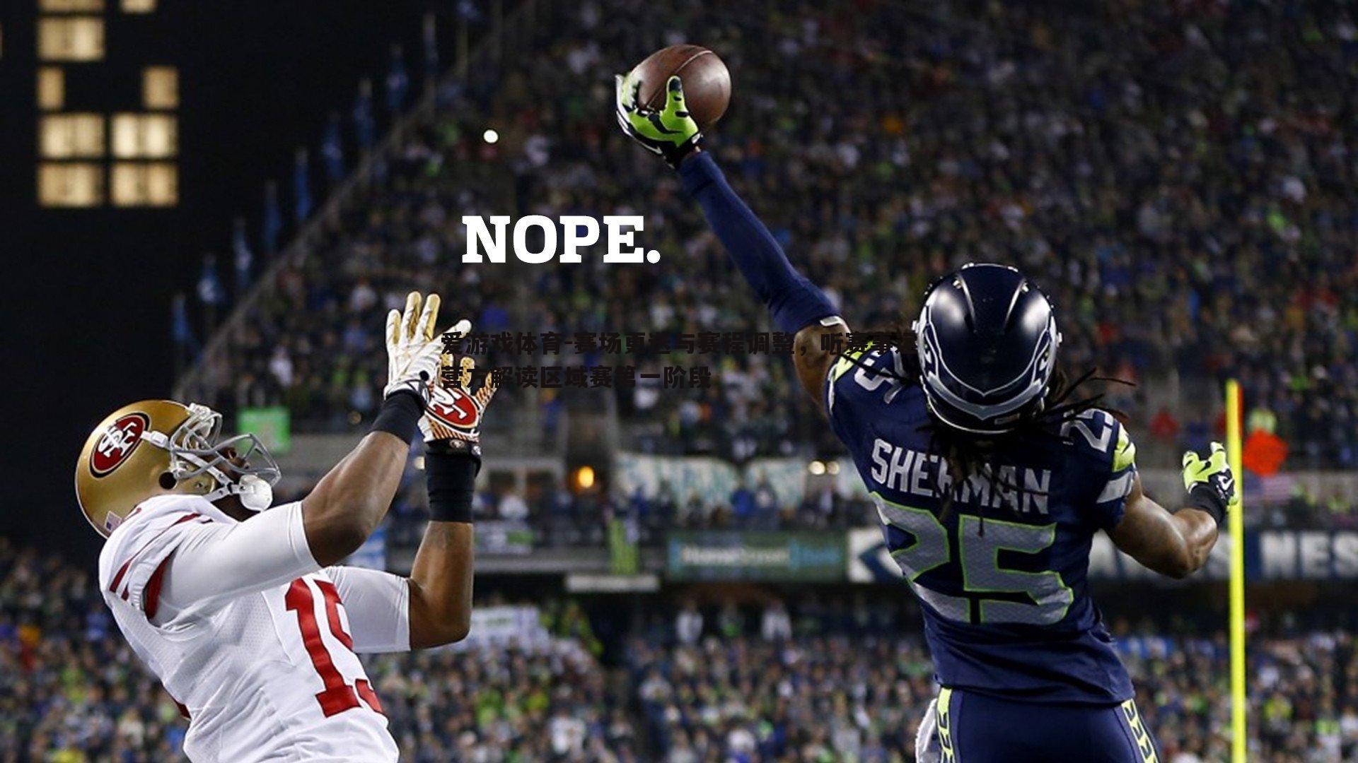 爱游戏体育-赛场更迭与赛程调整，听赛事运营方解读区域赛第一阶段